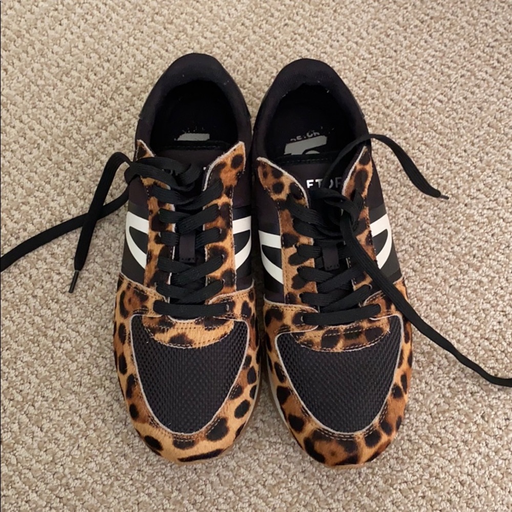 Tretorn Loyola Leopard Print Fashion Sneakers